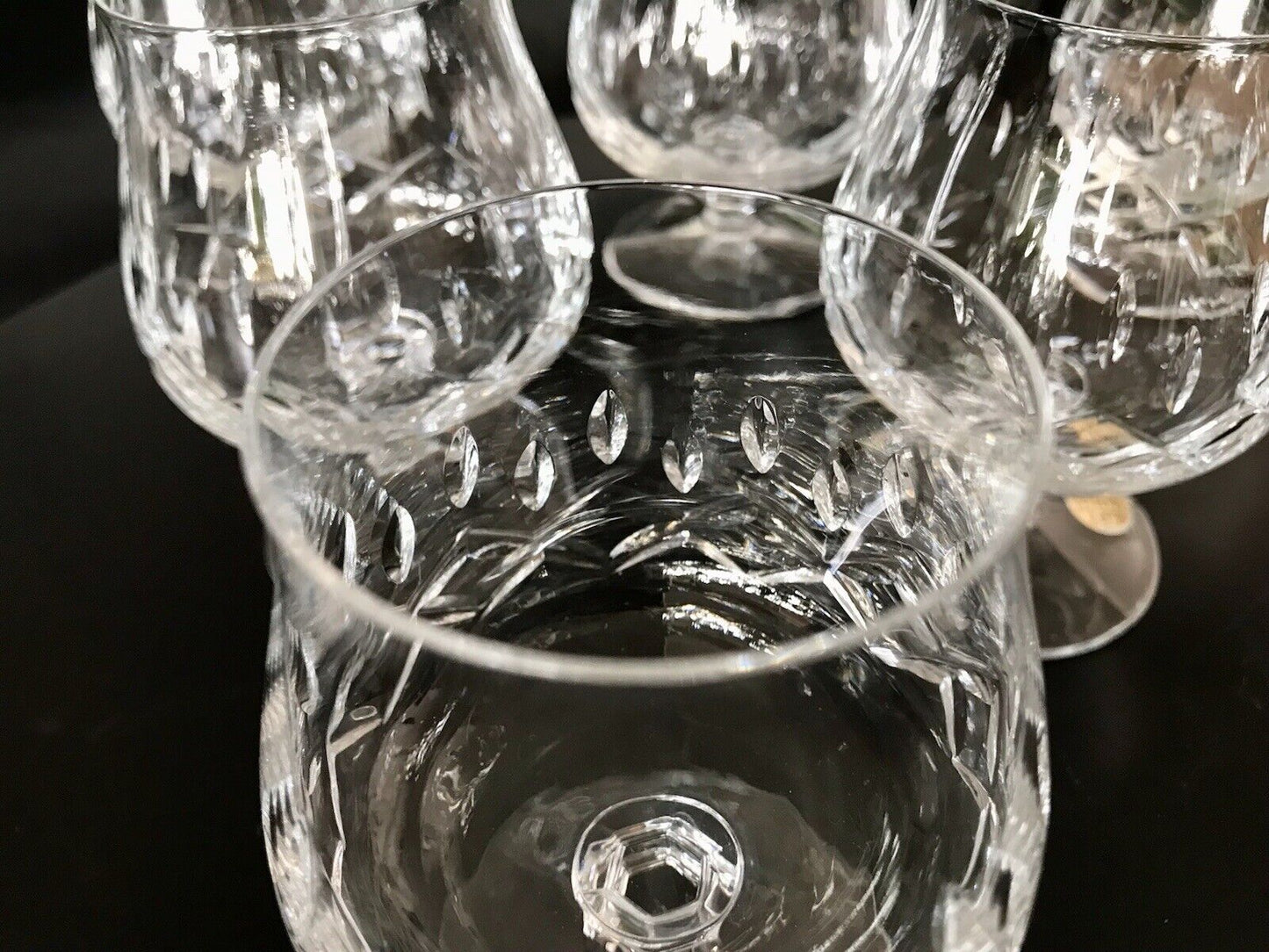 Vintage Edel 6 +2 Cognacschwenker Cognac Gläser Kristallglas geschliffen Zwiesel