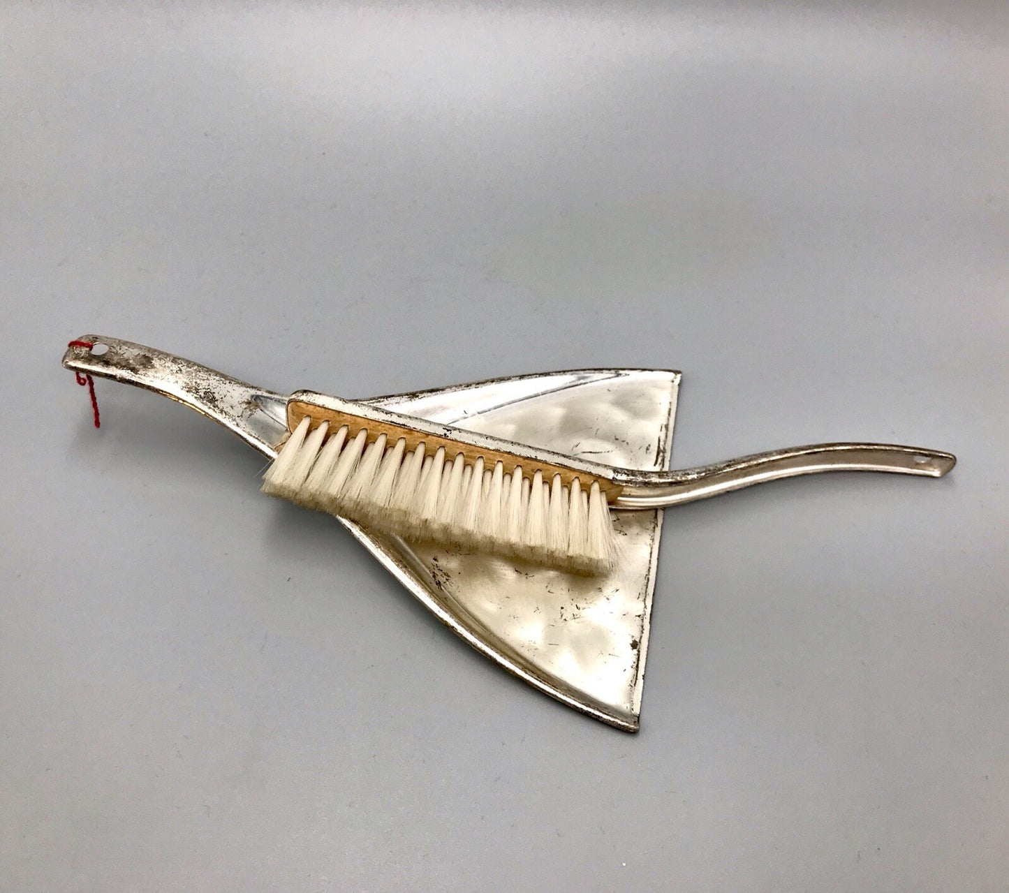 Vintage alt WMF Tisch Kehrset Kehrgarnitur Krümmelkehrer versilbert