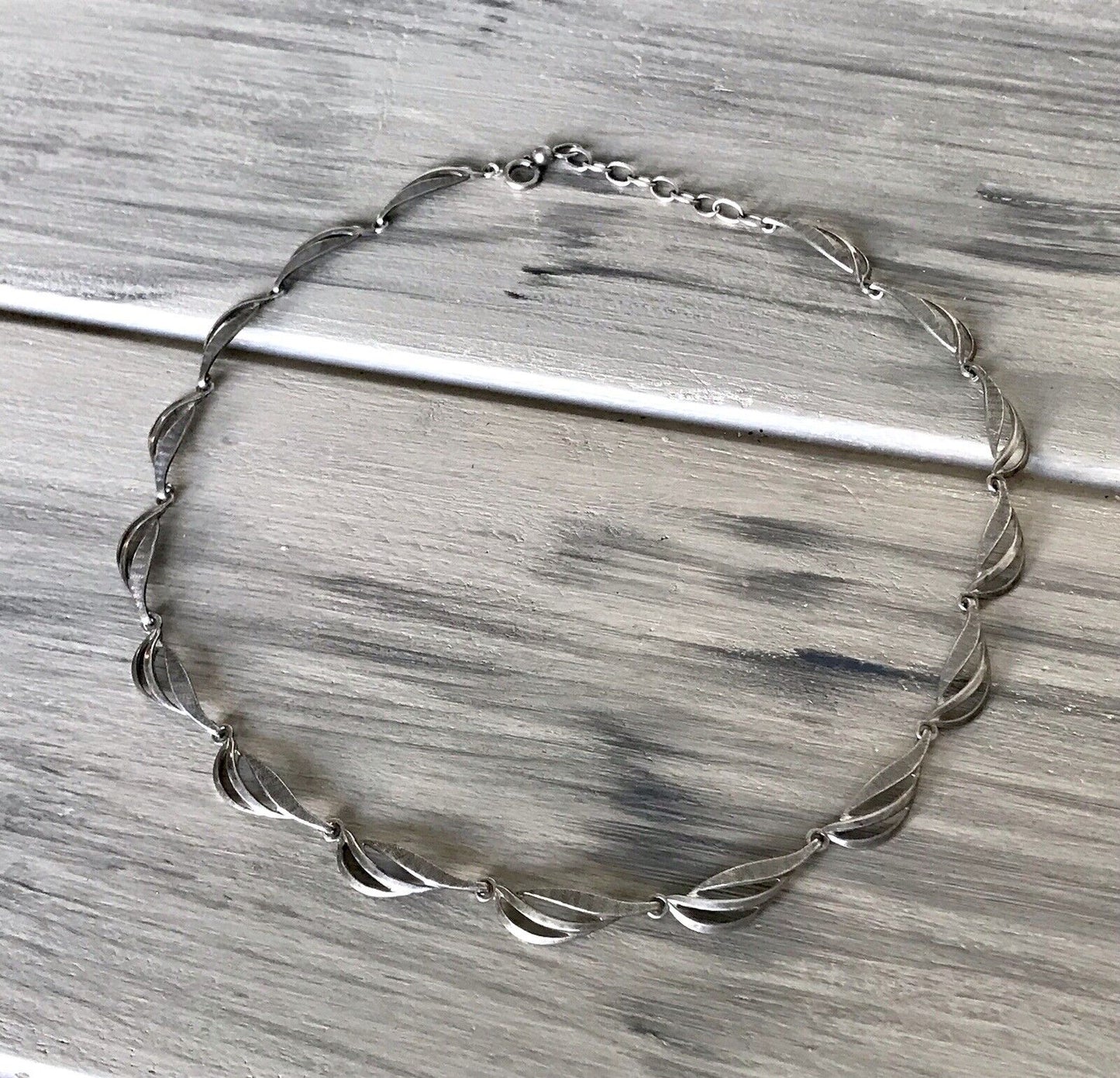Alt Vintage Edel 800 Silber Collier Halskette