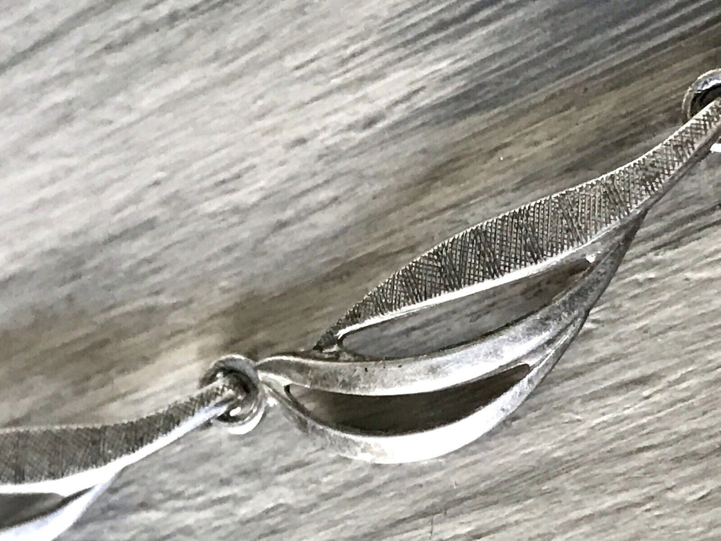 Alt Vintage Edel 800 Silber Collier Halskette