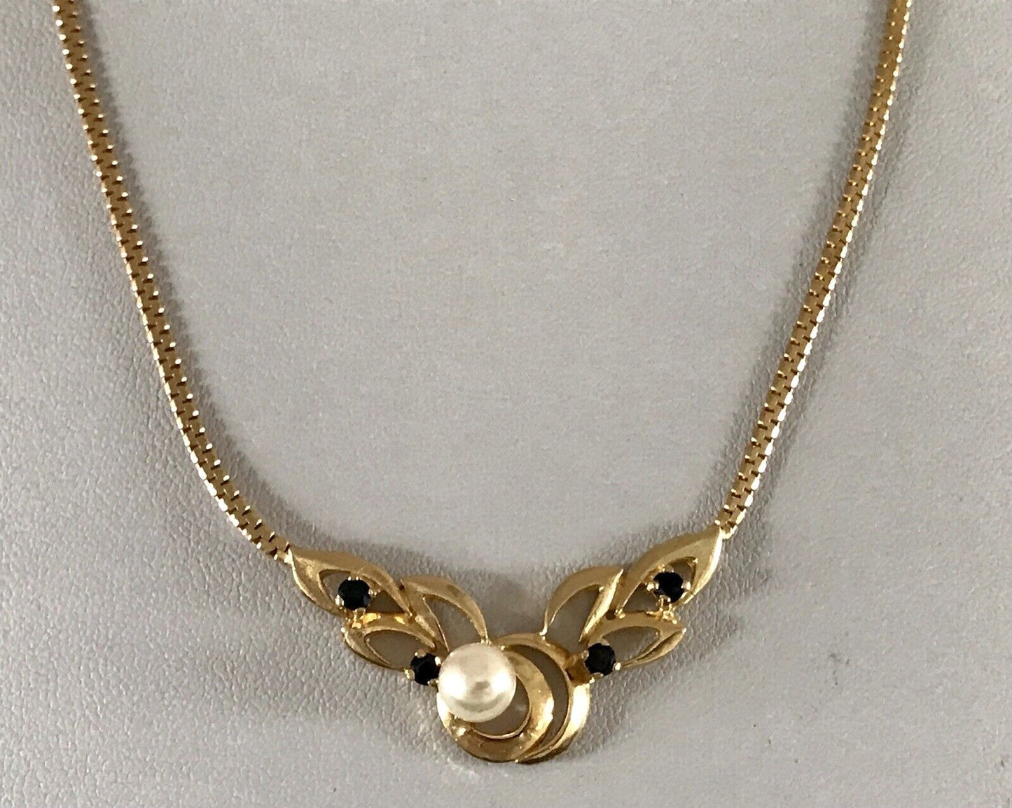 Vintage Set 835 Silber vergoldet Schmuck Kette Halskette Collier & Armband