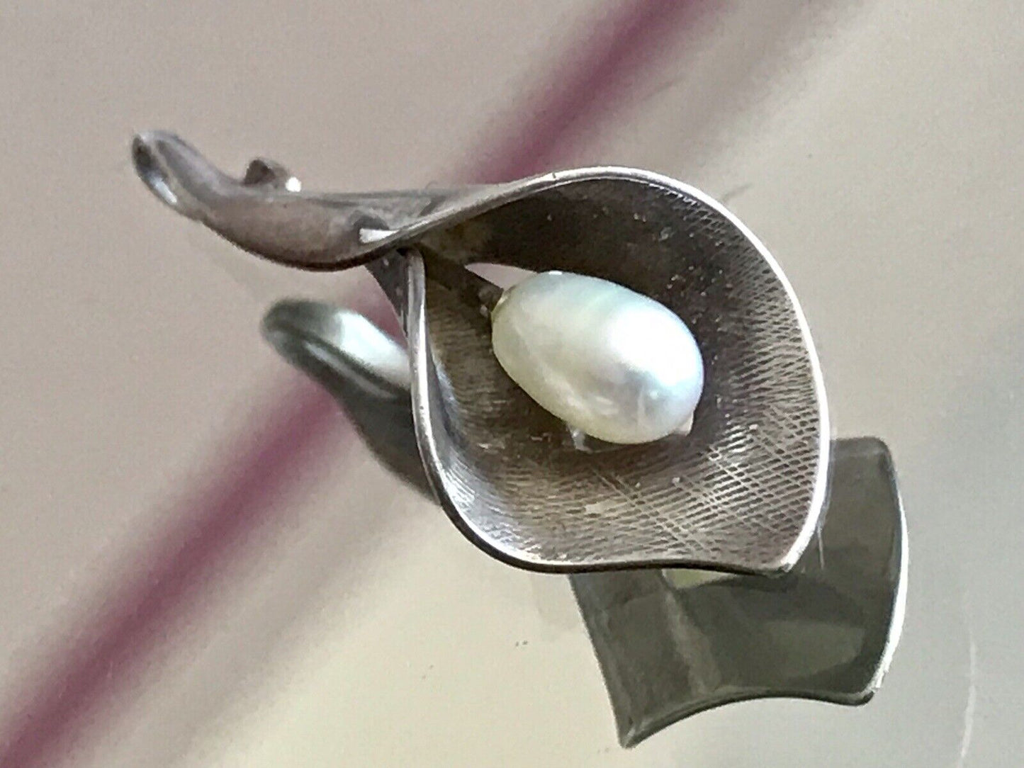 Antik Jugendstil Anhänger Kettenanhänger Silber Perle SO SCHÖN!