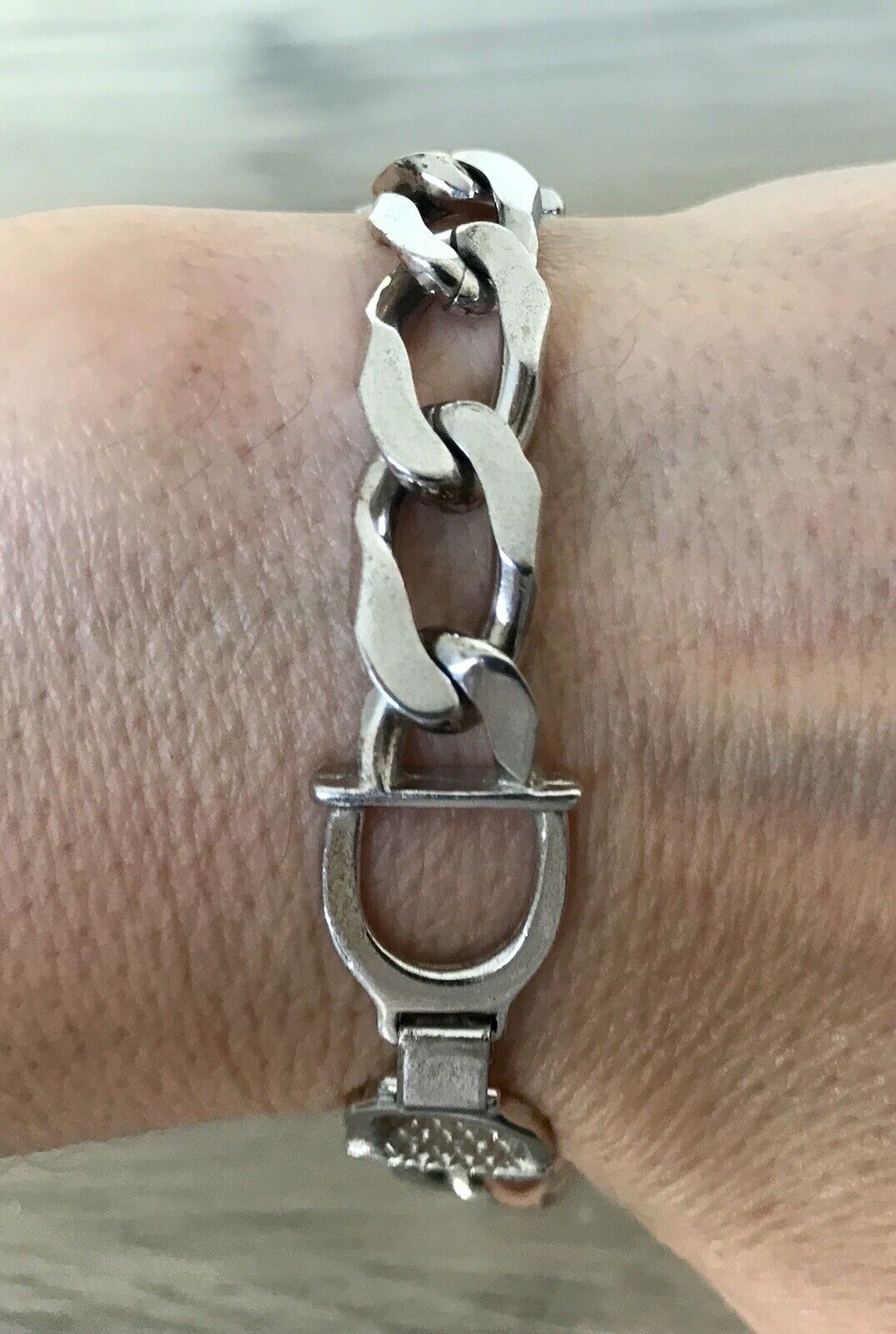 Unisex Herren Damen Armband Silber Schmuck Vintage 25g massiv