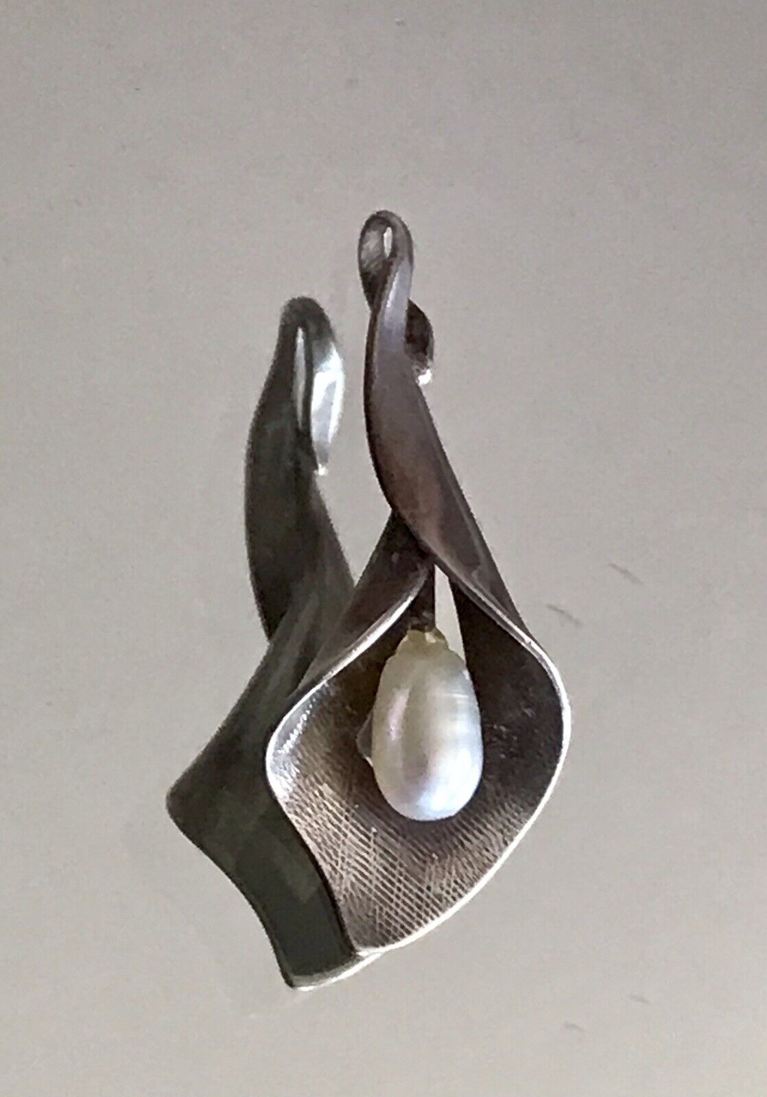 Antik Jugendstil Anhänger Kettenanhänger Silber Perle SO SCHÖN!