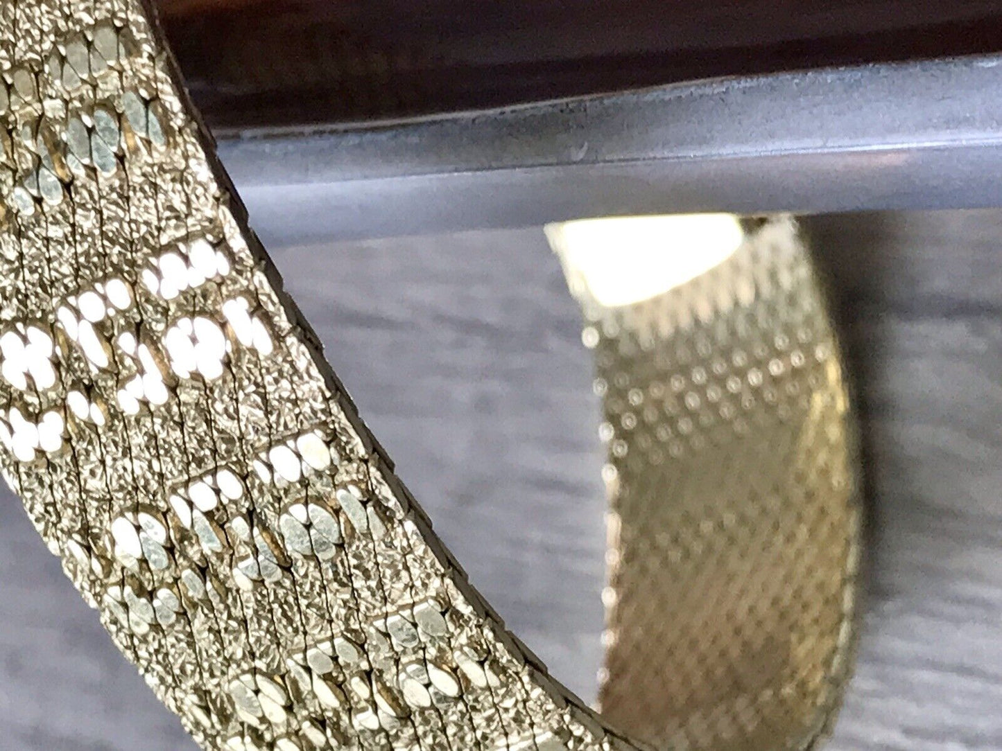 Vintage wunderschönes Teppicharmband Armband vergoldet Amer. Doublè Andreas Daub