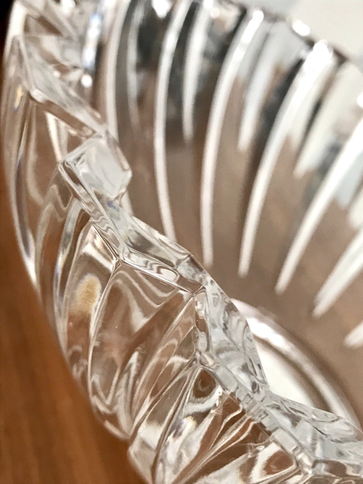 Villeroy&Boch Edel Vintage Designer Glas Schale signiert Kristallglas