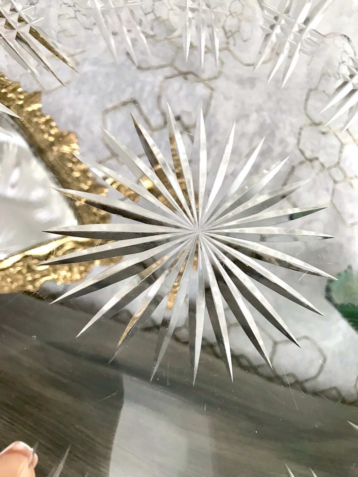 Antik Bleikristall Schale Glasschale Kristallglas Glas Schliff EDEL wundervoll!