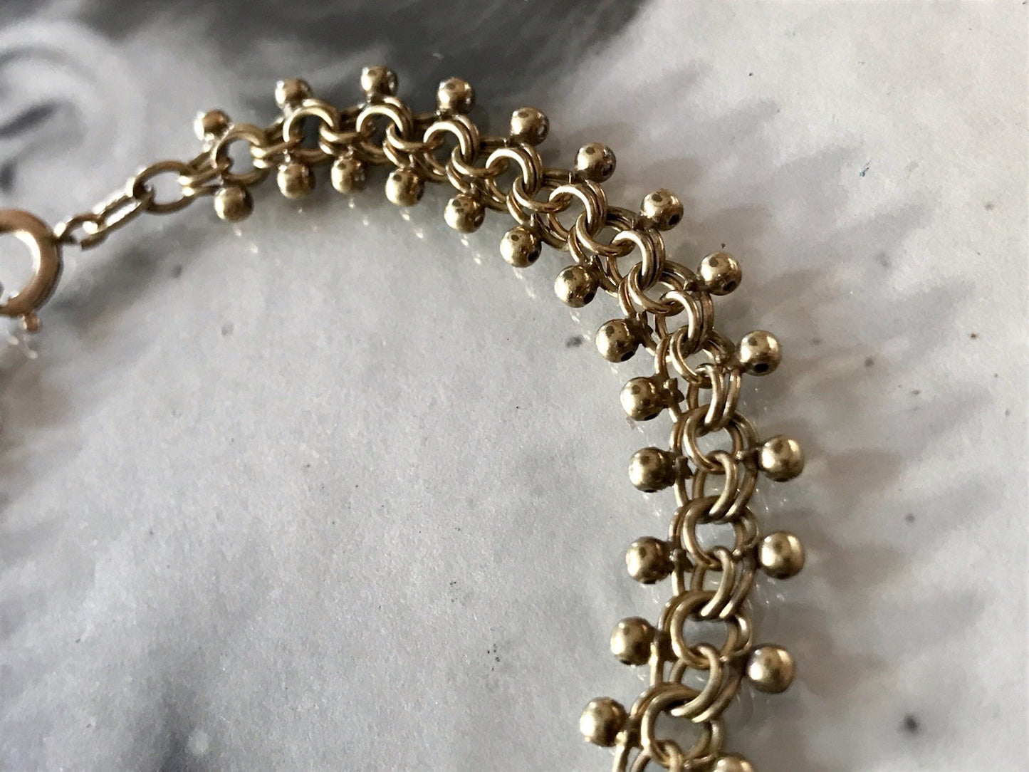Vintage Armband vergoldet Amerik. Doublè SCHÖN! FBM
