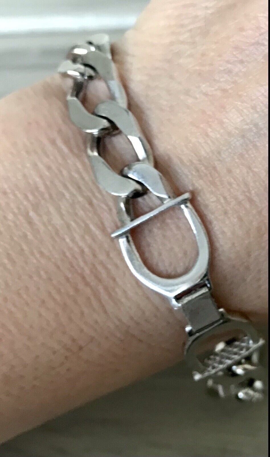Unisex Herren Damen Armband Silber Schmuck Vintage 25g massiv