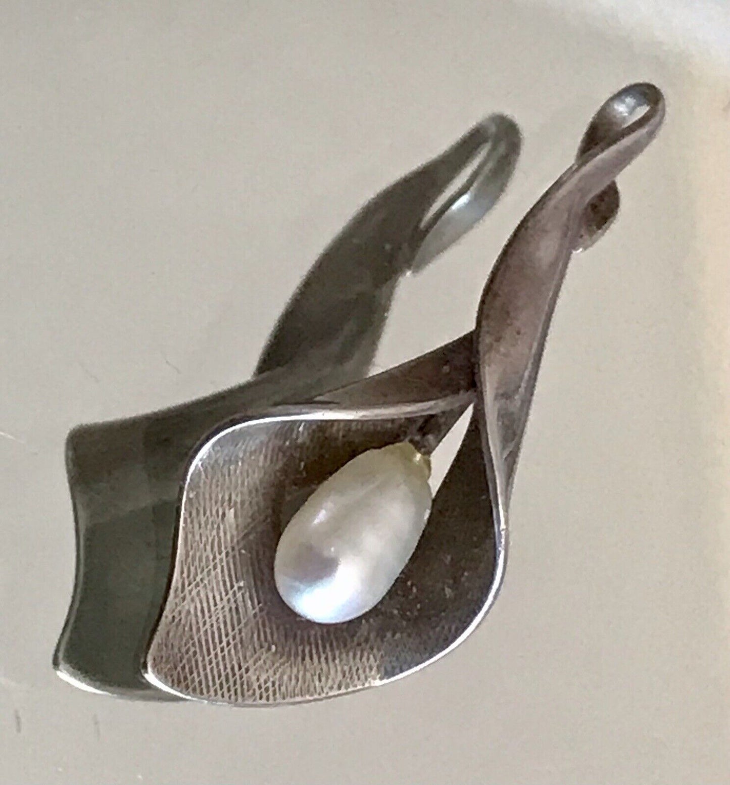 Antik Jugendstil Anhänger Kettenanhänger Silber Perle SO SCHÖN!