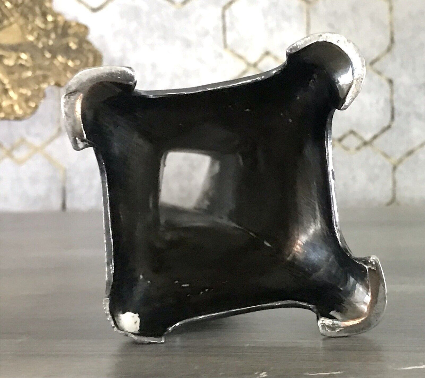 Antik Edel Jugendstil Argentor Wien Kerzenleuchter ? Vase? versilbert