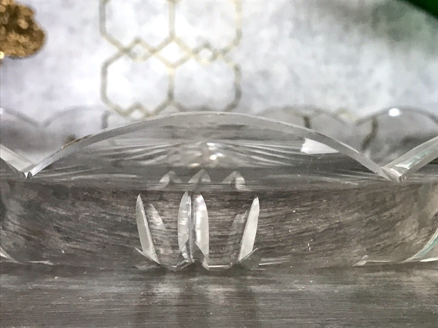 Antik Bleikristall Schale Glasschale Kristallglas Glas Schliff EDEL wundervoll!