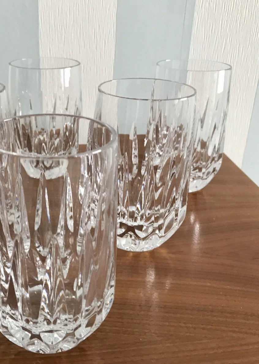 Vintage 3 edel Wassergläser Gläser Kristallglas geschliffen schön Nachtmann