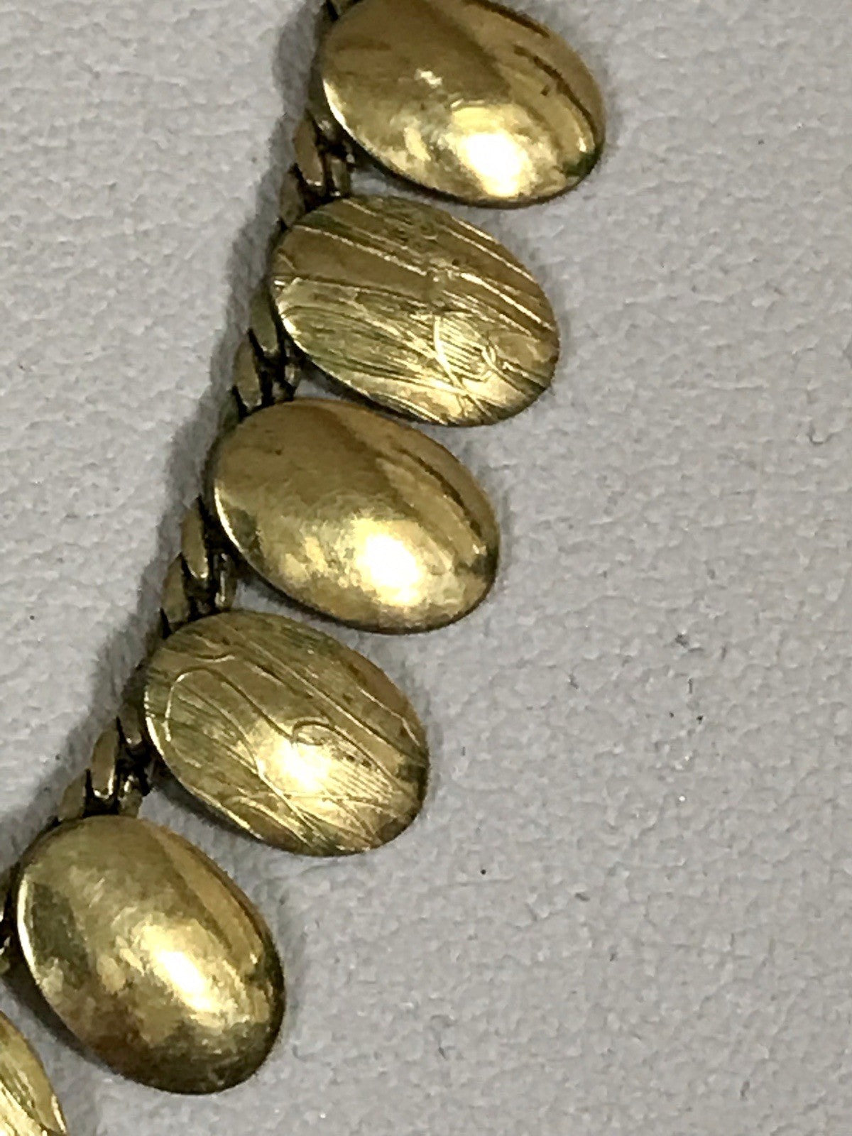 Vintage 60er Collier Halskette Amerik. Doublè gold SCHÖN
