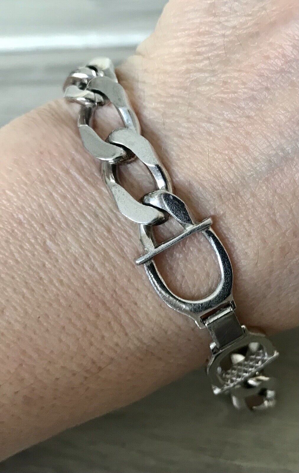 Unisex Herren Damen Armband Silber Schmuck Vintage 25g massiv