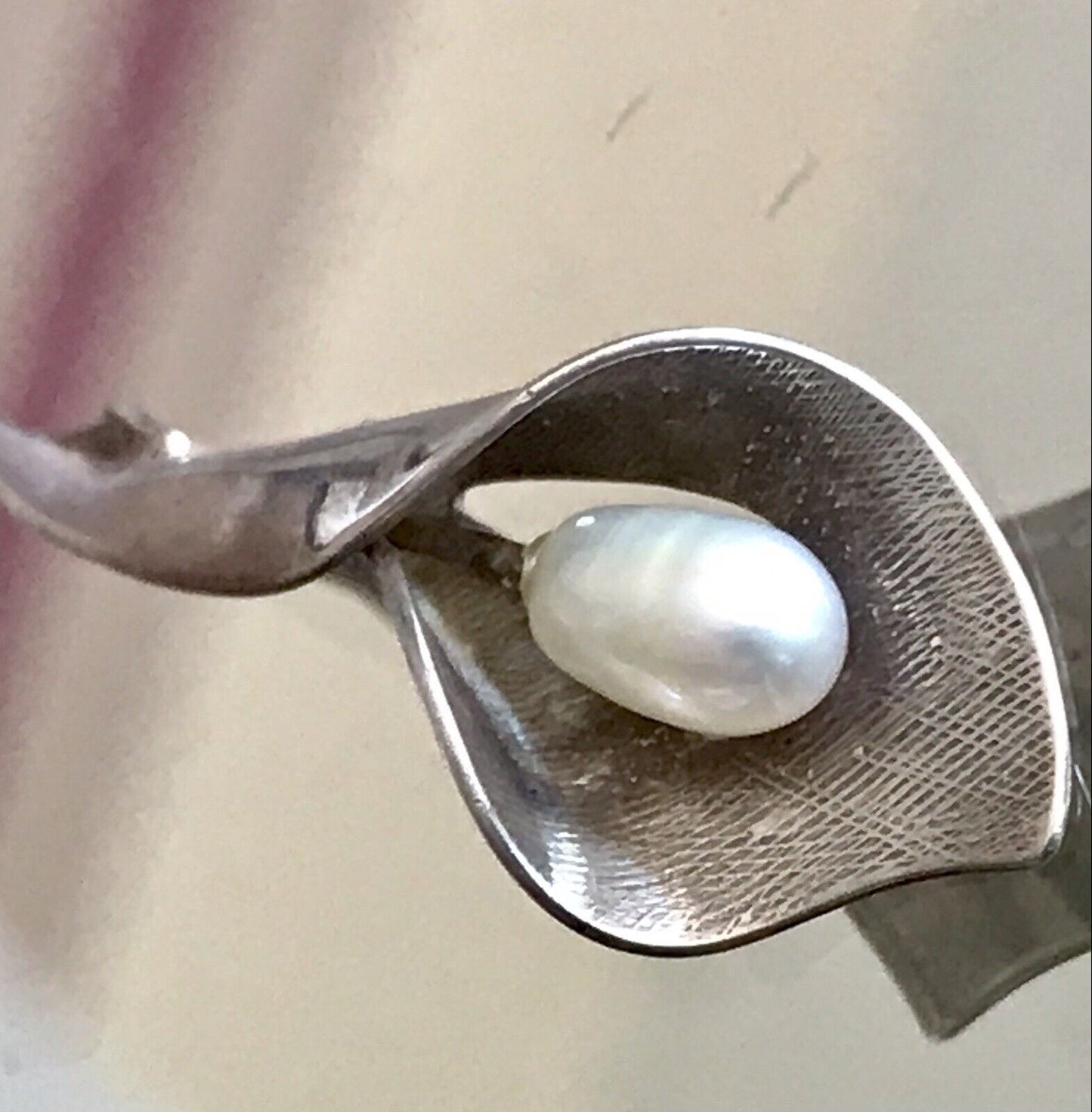 Antik Jugendstil Anhänger Kettenanhänger Silber Perle SO SCHÖN!