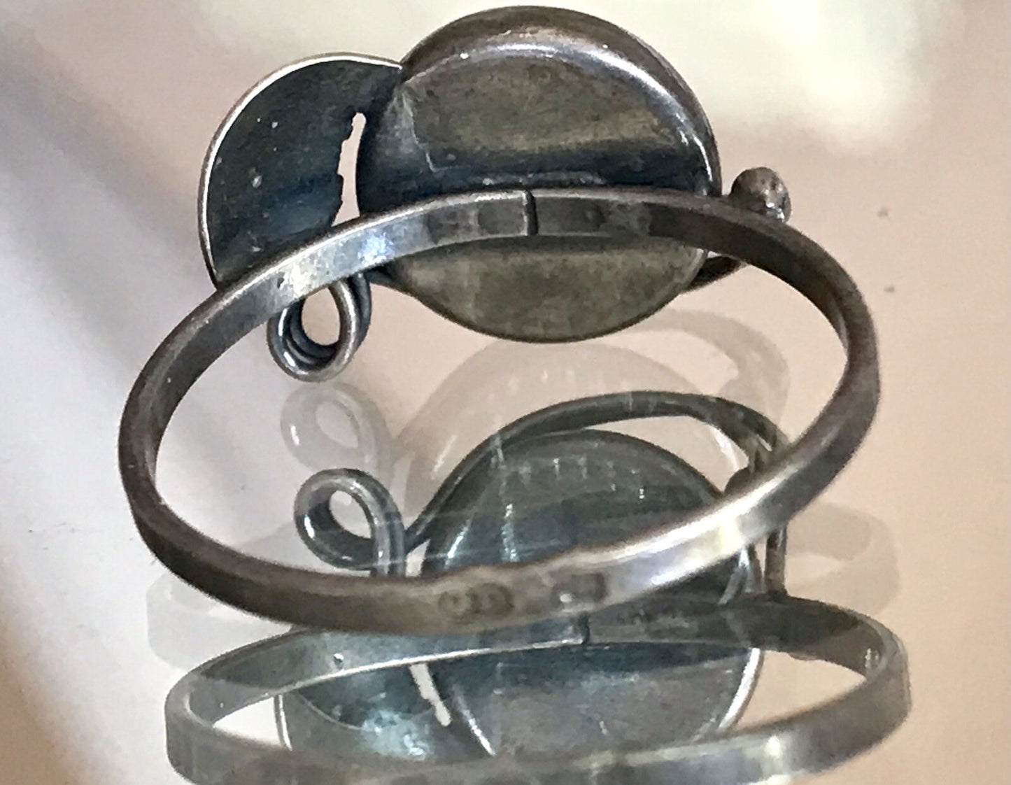 Alt Antik Edel Bernstein DAMEN RING Silber Super Design! Gr.59 18,8 mm Wow