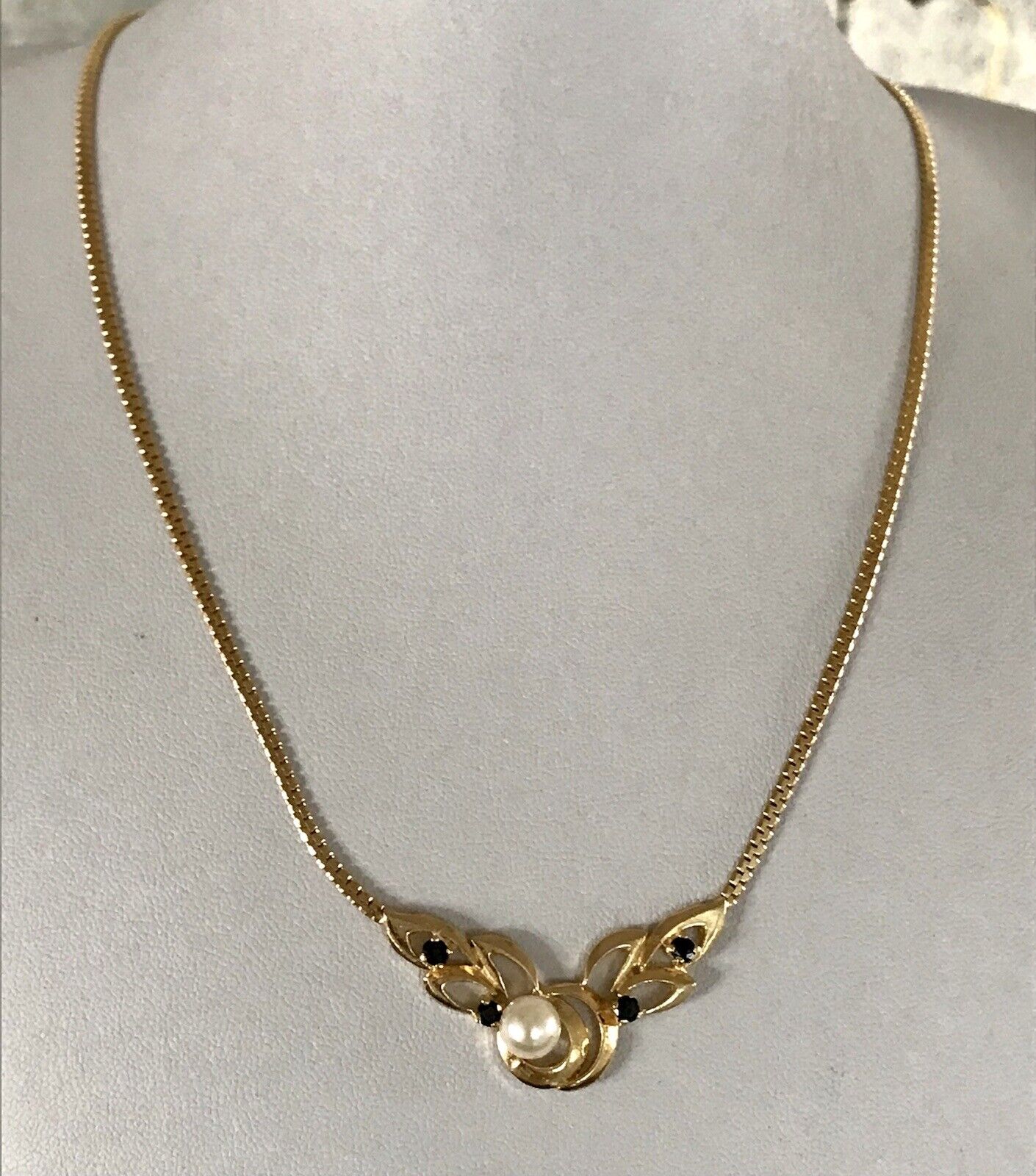 Vintage Set 835 Silber vergoldet Schmuck Kette Halskette Collier & Armband