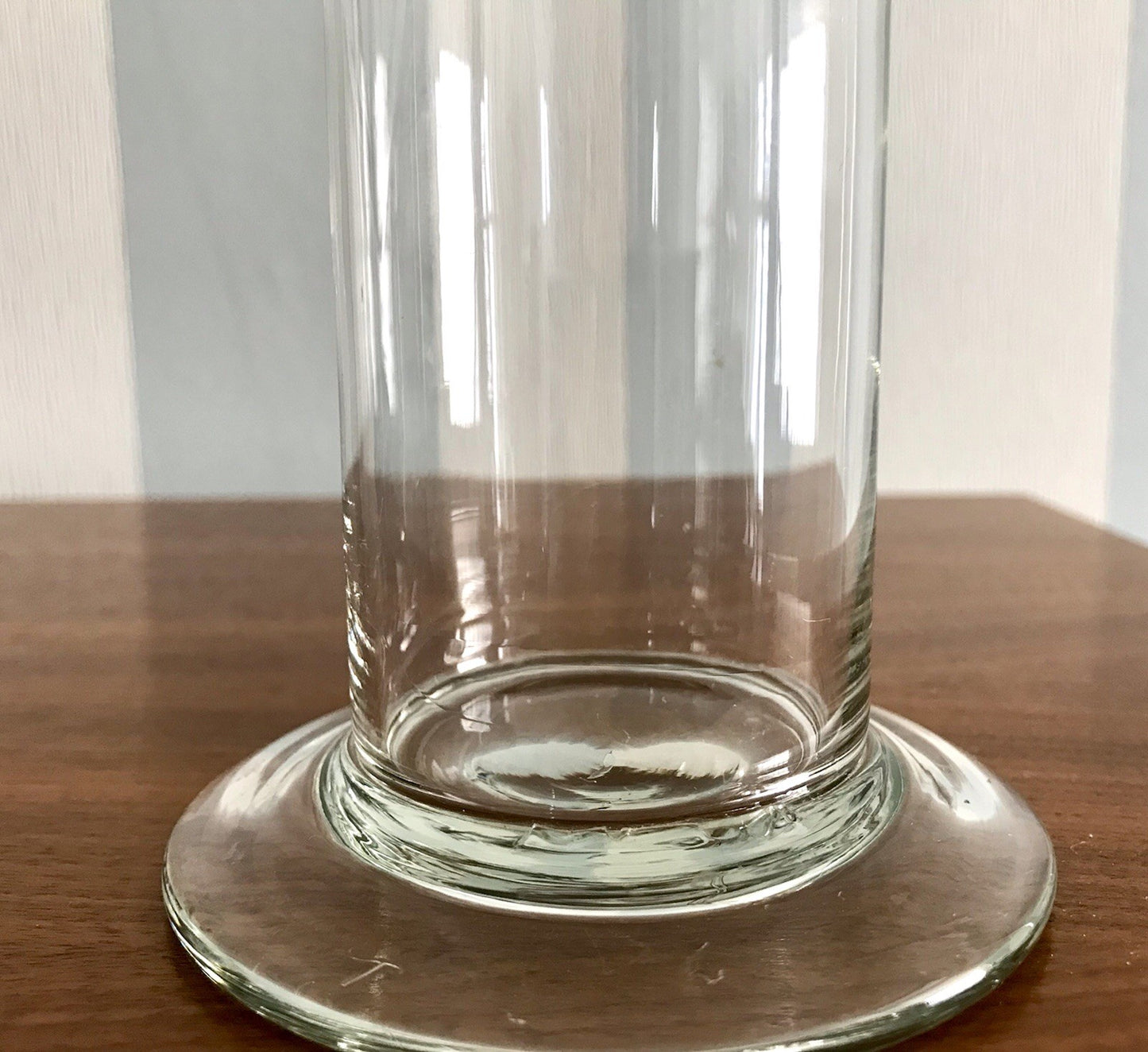 Antik seltene Art Déco Glasdose Deckeldose Dose Gefäß Glas