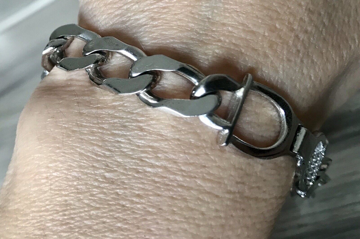 Unisex Herren Damen Armband Silber Schmuck Vintage 25g massiv