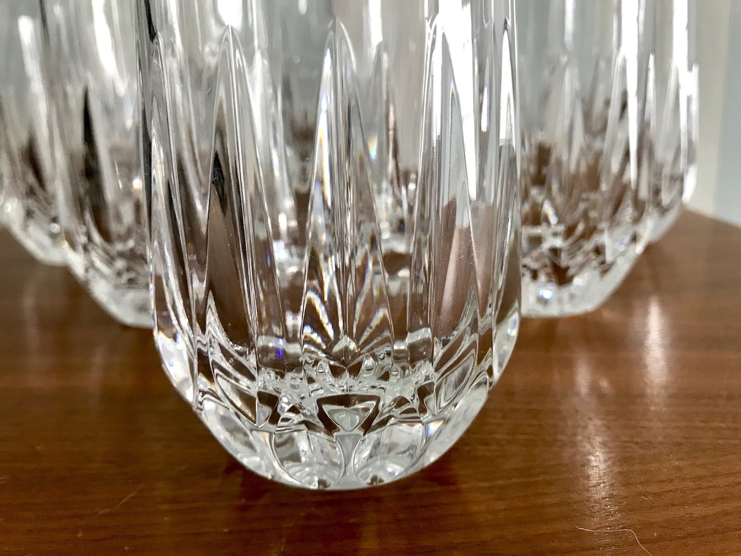 Vintage 3 edel Wassergläser Gläser Kristallglas geschliffen schön Nachtmann
