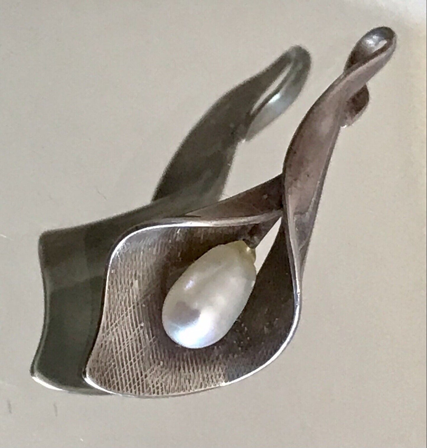 Antik Jugendstil Anhänger Kettenanhänger Silber Perle SO SCHÖN!
