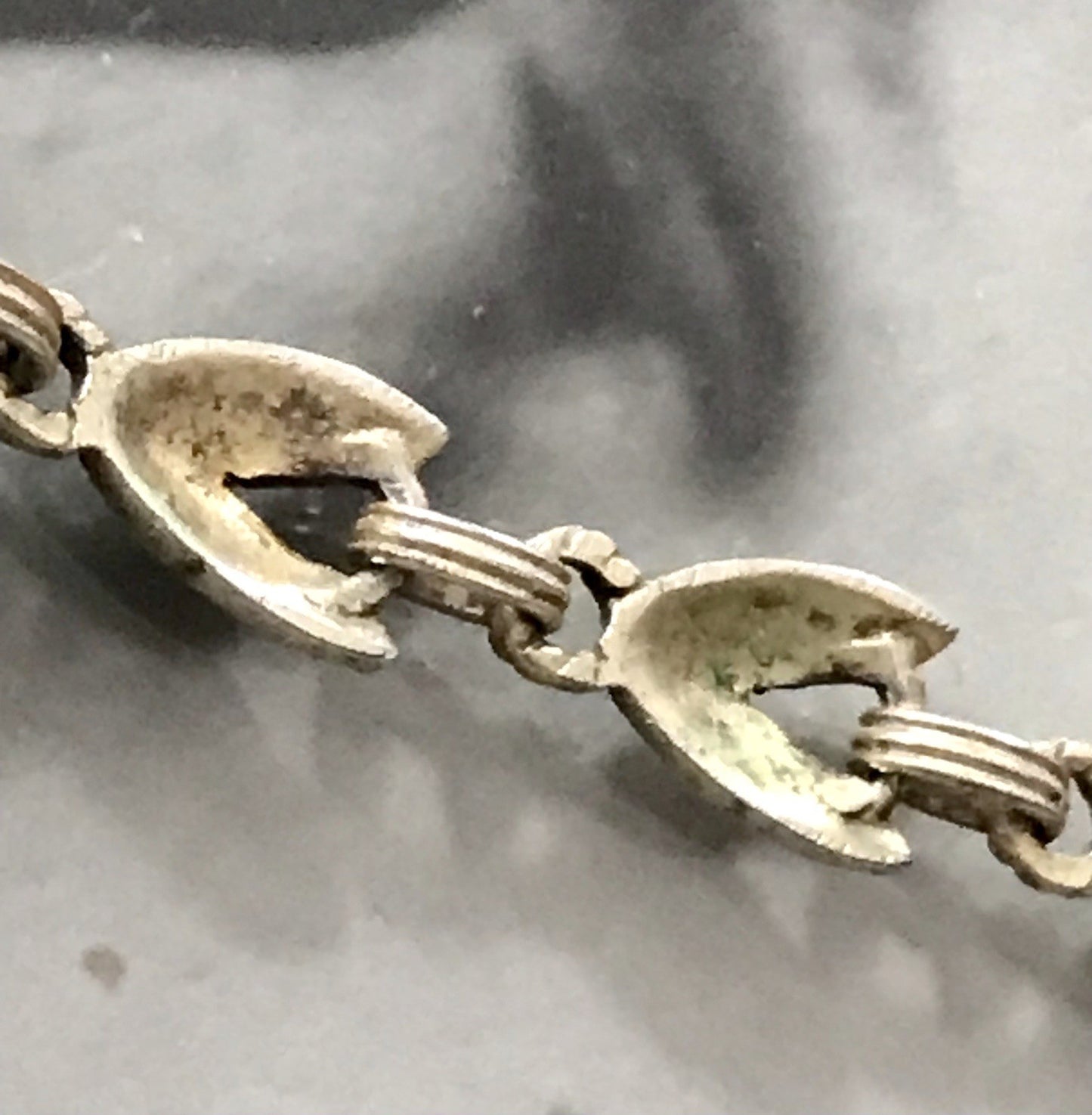 Antik Theodor Fahrner Designer Collier 925 Silber vergoldet Markasite Halskette