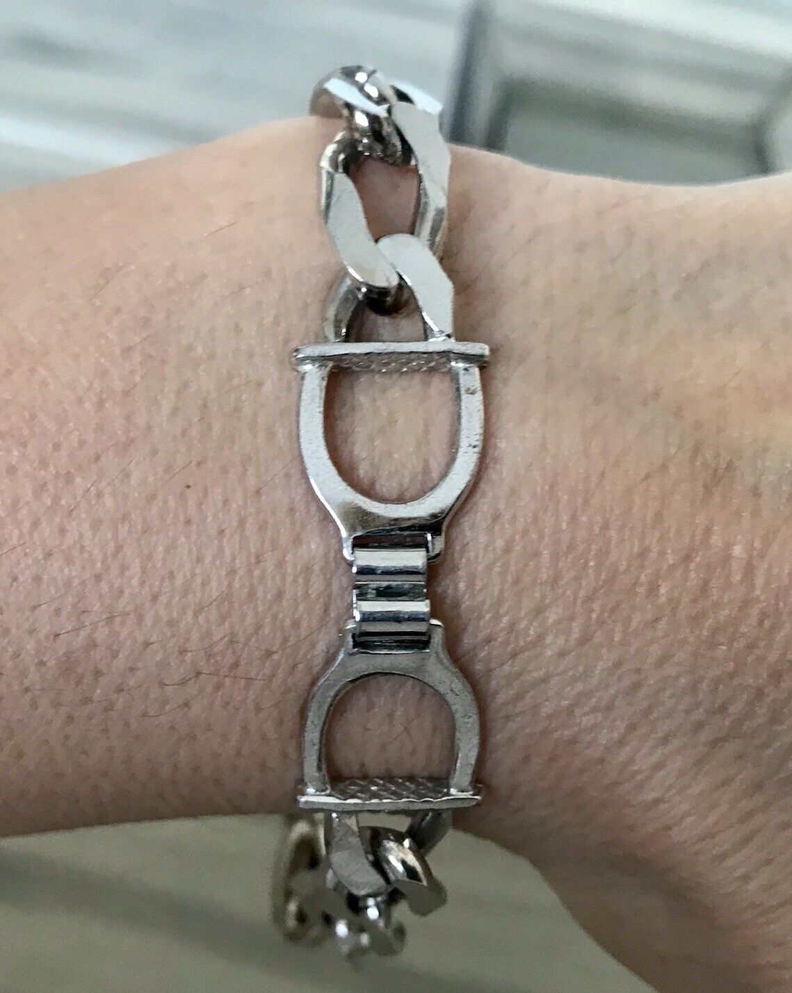 Unisex Herren Damen Armband Silber Schmuck Vintage 25g massiv