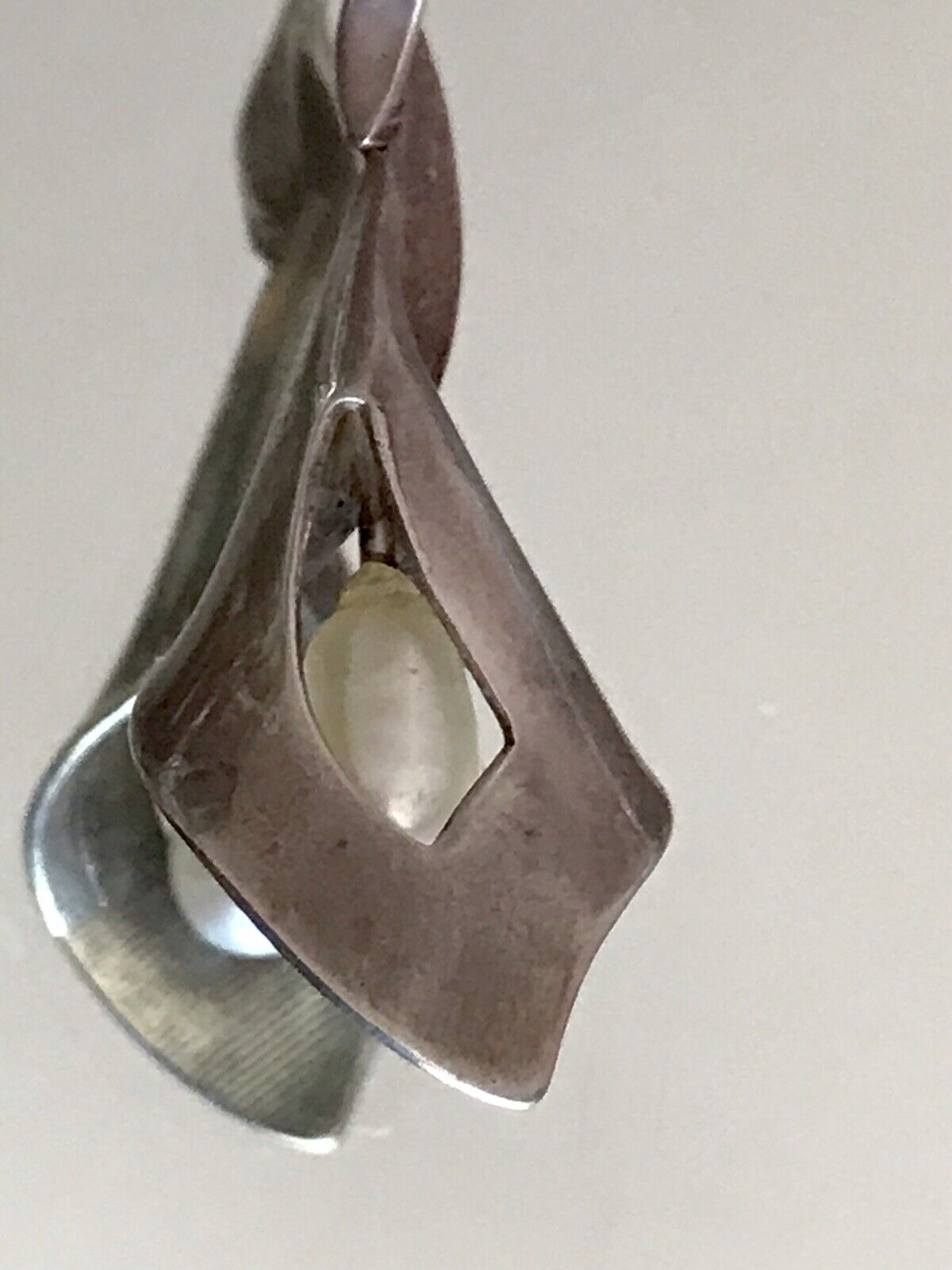 Antik Jugendstil Anhänger Kettenanhänger Silber Perle SO SCHÖN!
