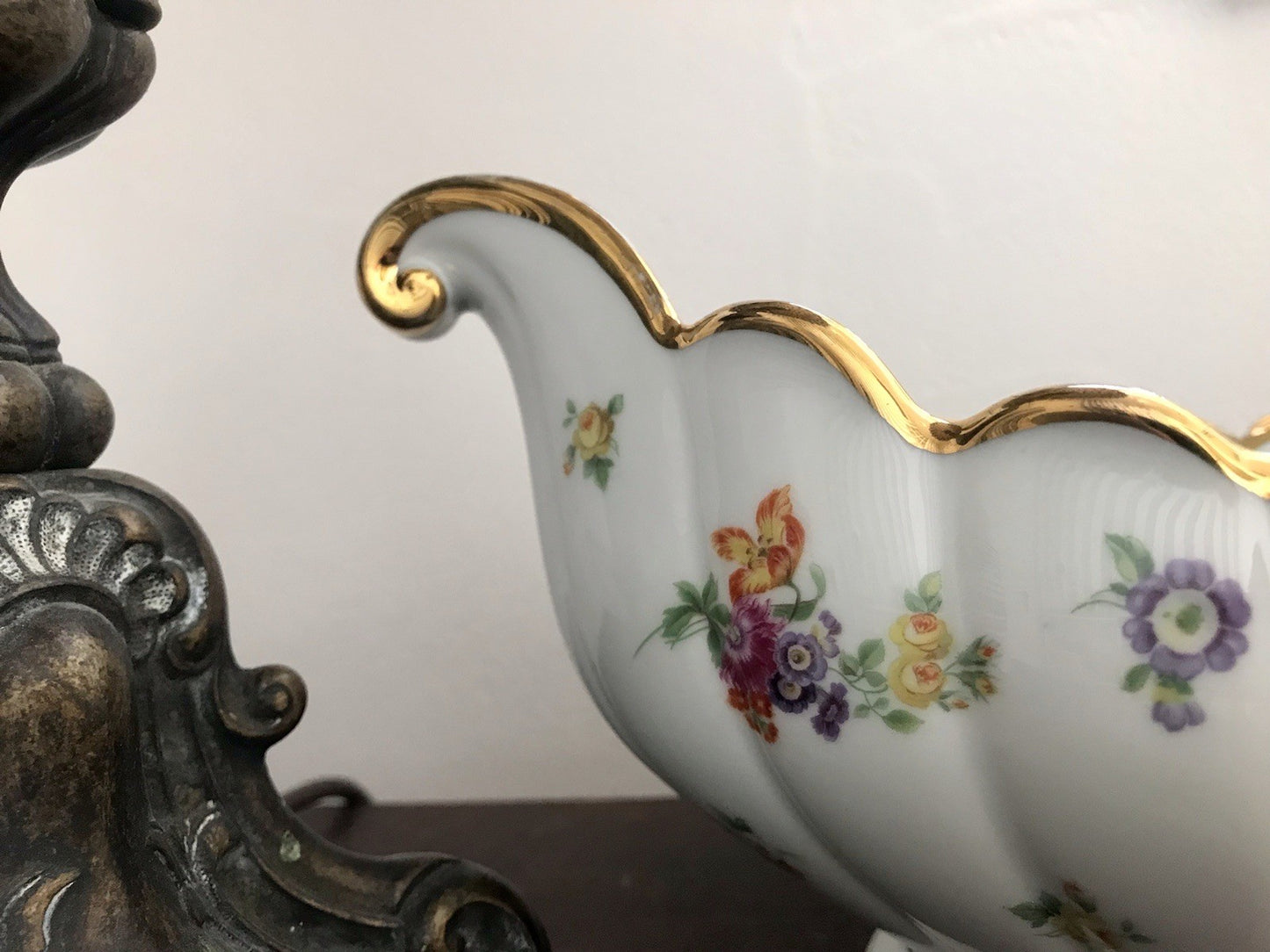 Antik Art Déco Edel Porzellan Zierschale Schale Jardiniere Prunkschale Thomas