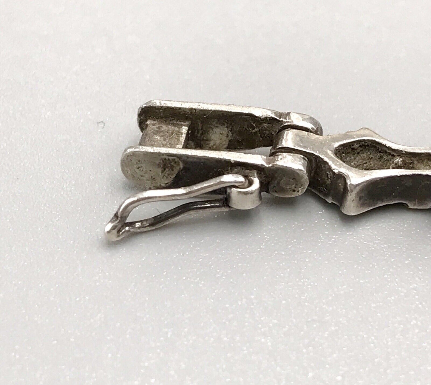 Vintage EDEL!!! Art Déco Stil 925 Silber Armbanduhr Damen Markasite wundervoll!