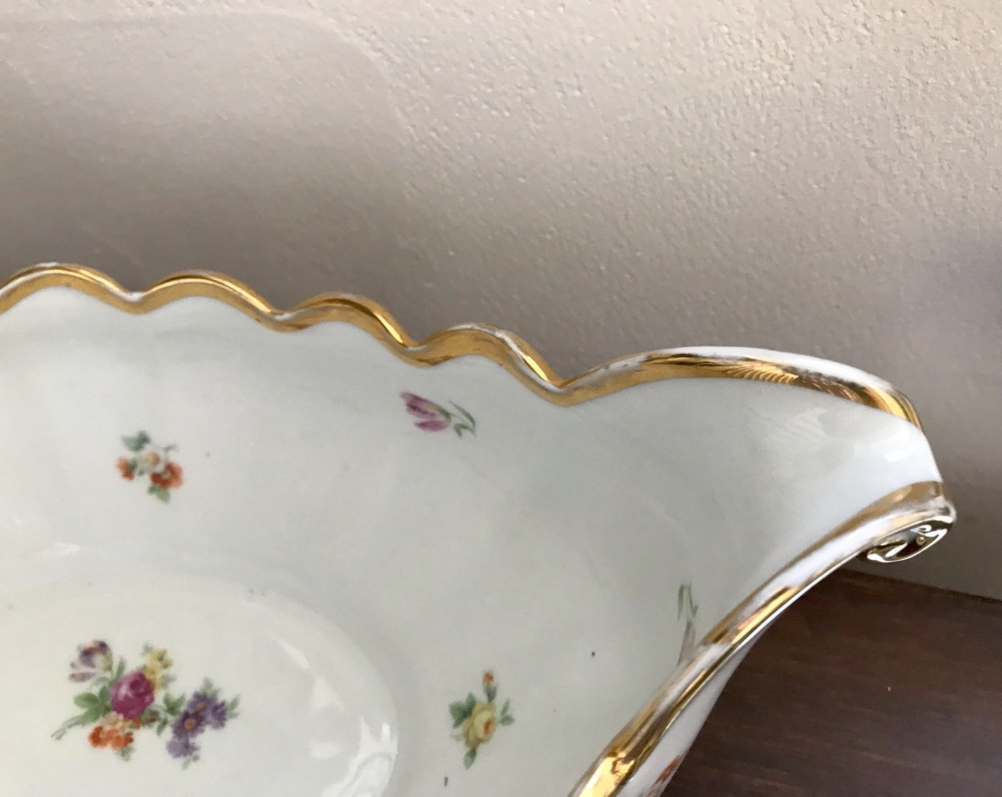 Antik Art Déco Edel Porzellan Zierschale Schale Jardiniere Prunkschale Thomas