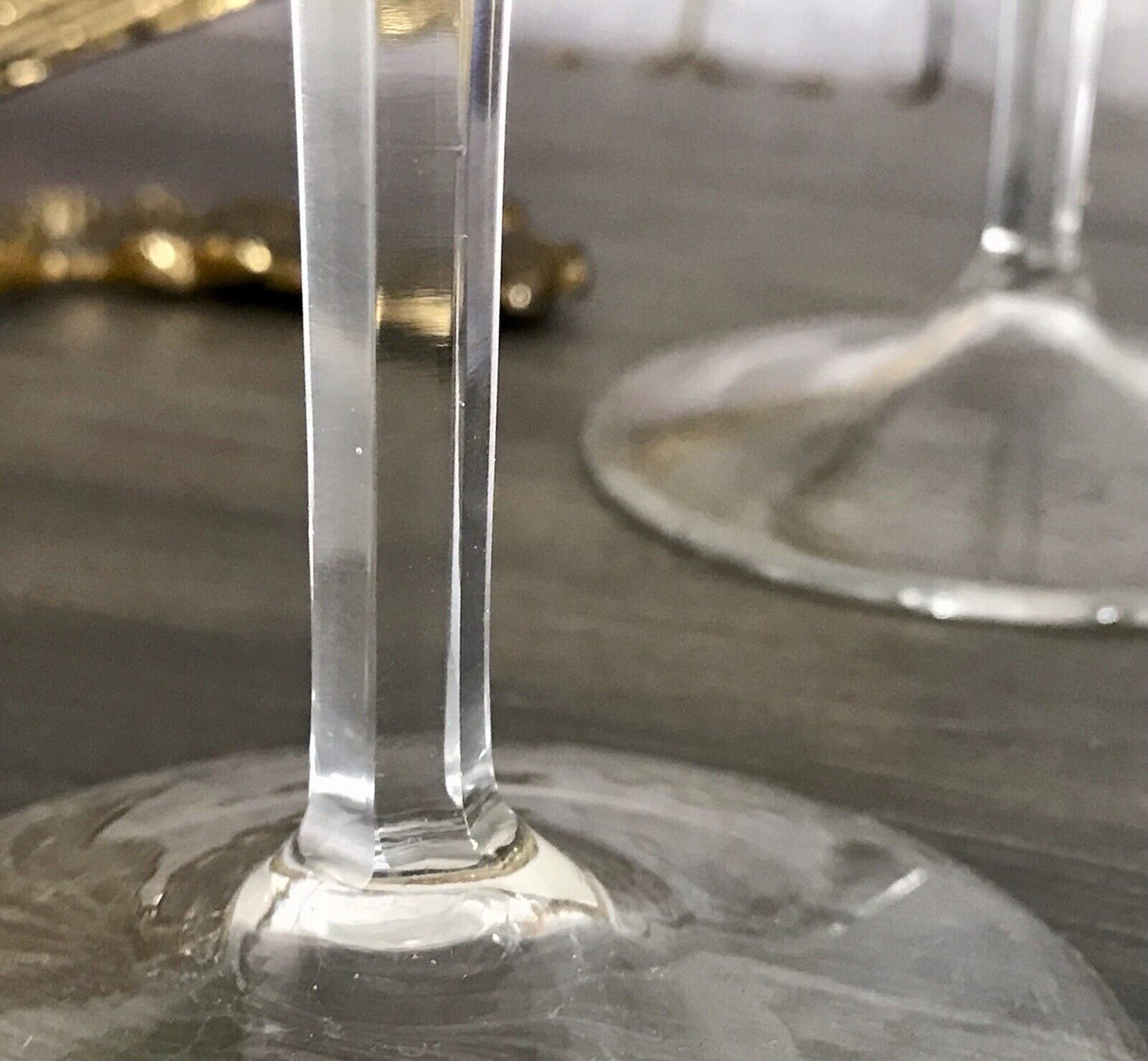 Antik Art Déco 5x Champagnerflöten Gläser Zeus Otto Rakel 40er Jahre Weisswasser