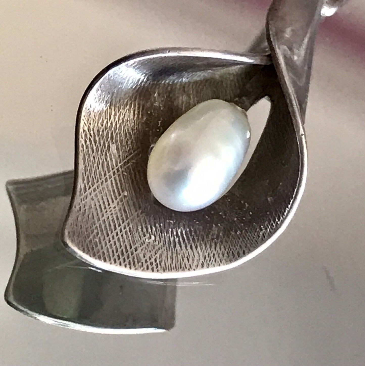 Antik Jugendstil Anhänger Kettenanhänger Silber Perle SO SCHÖN!