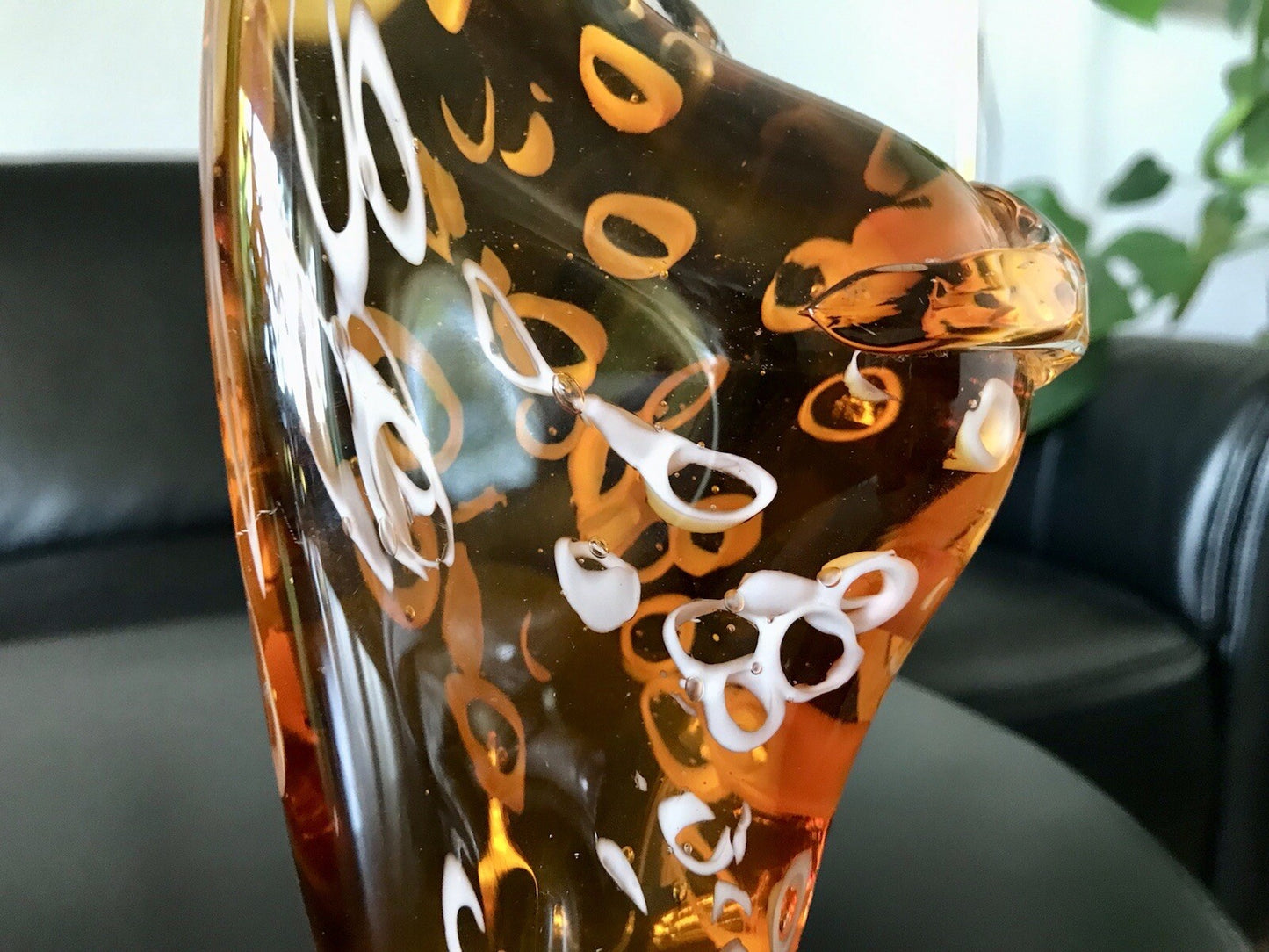 Vintage Murano? 60er Giraffe Figur Skulptur Briefbeschwerer? Glas mundgeblasen