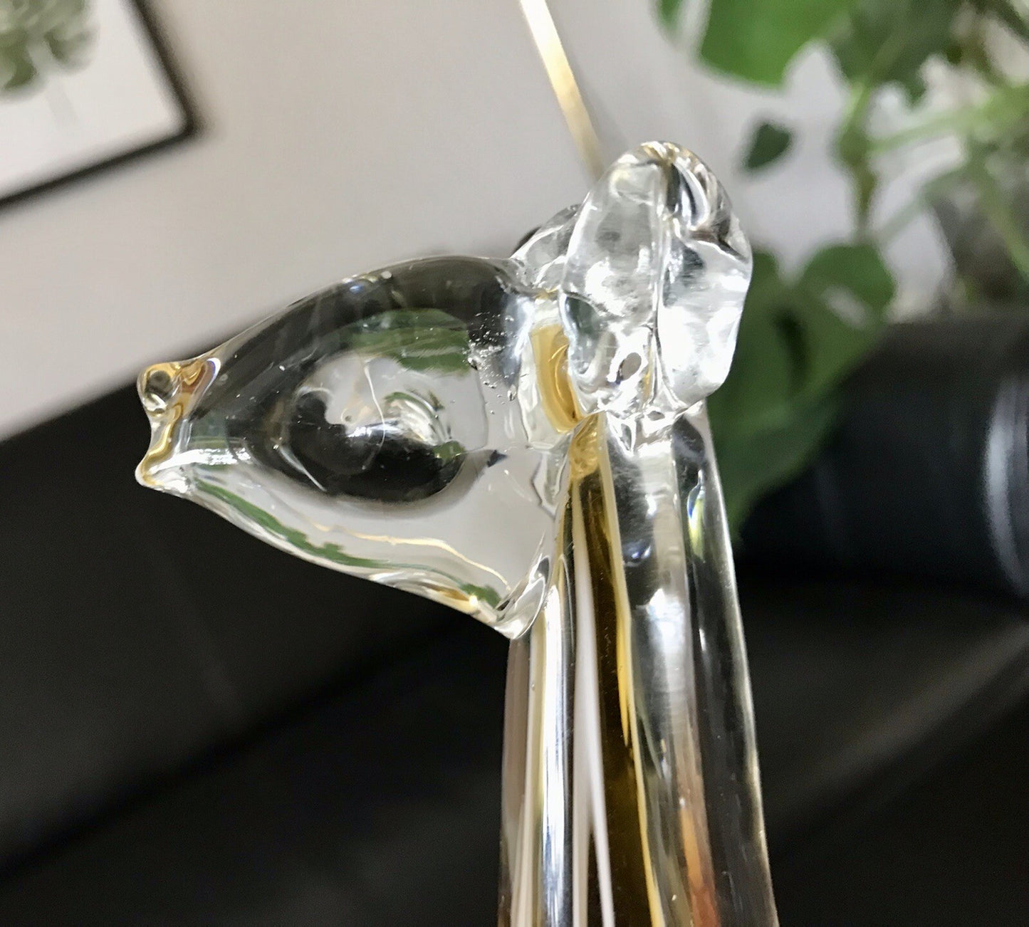 Vintage Murano? 60er Giraffe Figur Skulptur Briefbeschwerer? Glas mundgeblasen