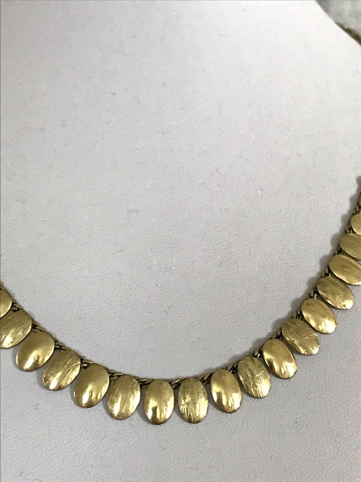 Vintage 60er Collier Halskette Amerik. Doublè gold SCHÖN