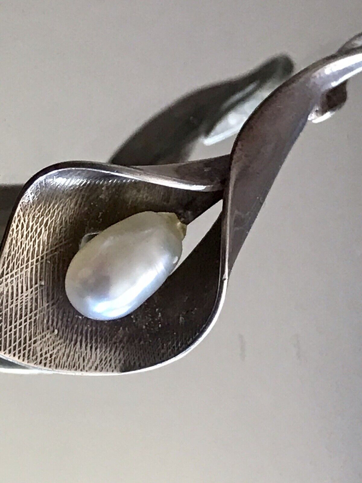 Antik Jugendstil Anhänger Kettenanhänger Silber Perle SO SCHÖN!