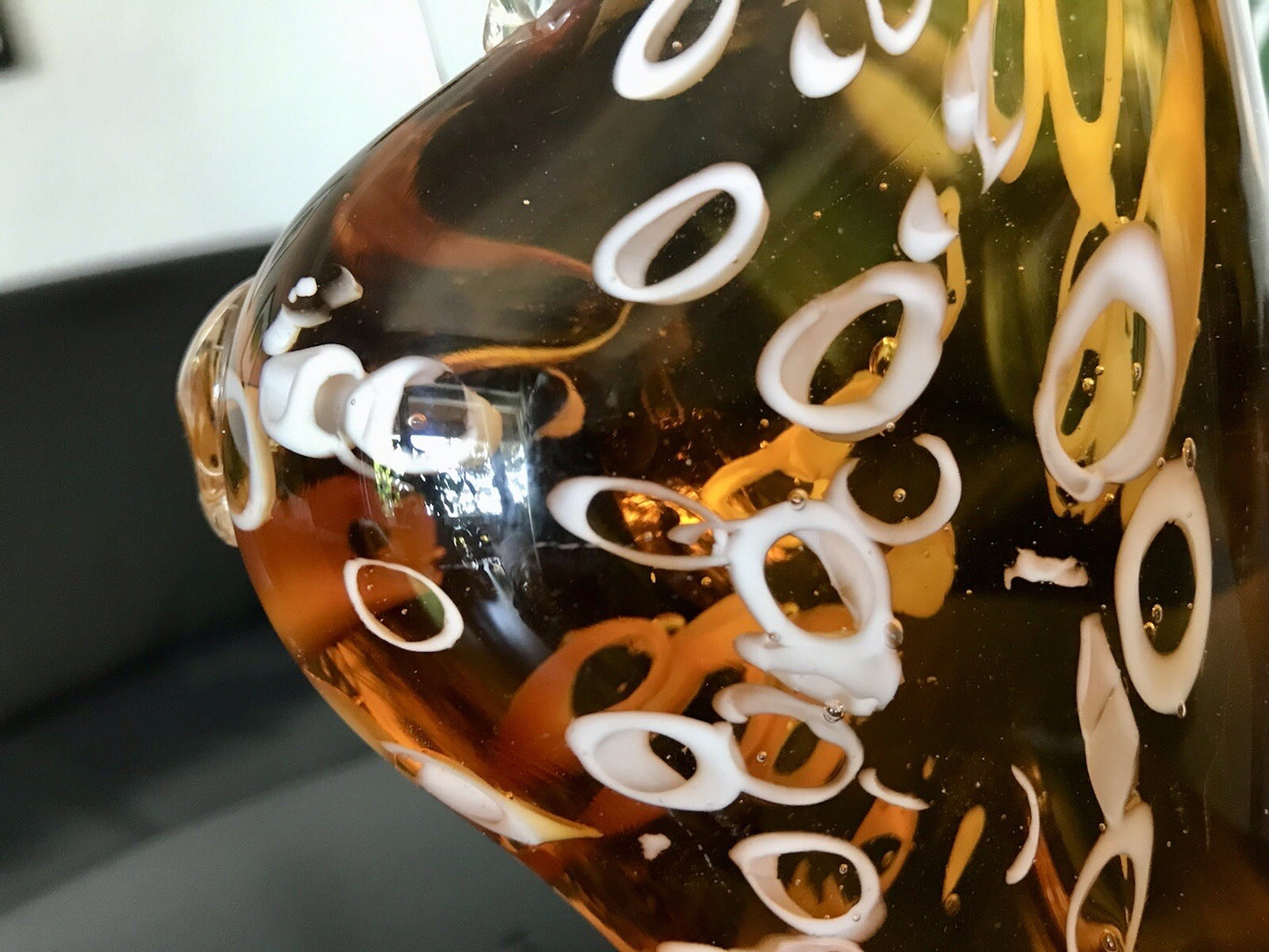 Vintage Murano? 60er Giraffe Figur Skulptur Briefbeschwerer? Glas mundgeblasen