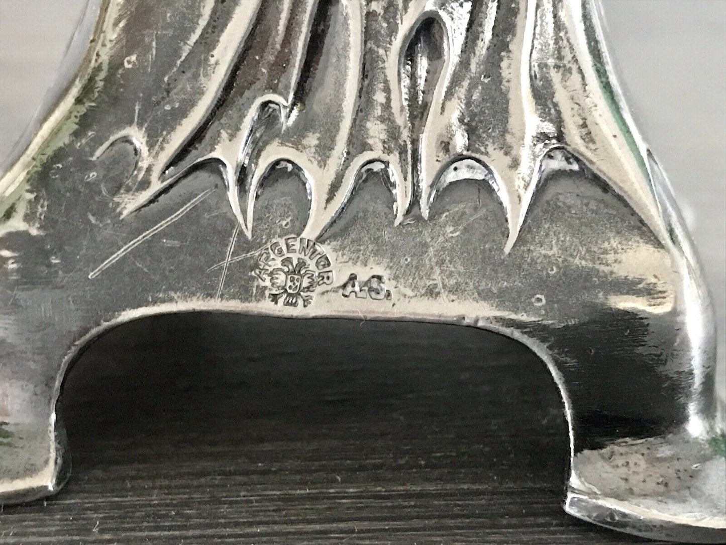 Antik Edel Jugendstil Argentor Wien Kerzenleuchter ? Vase? versilbert