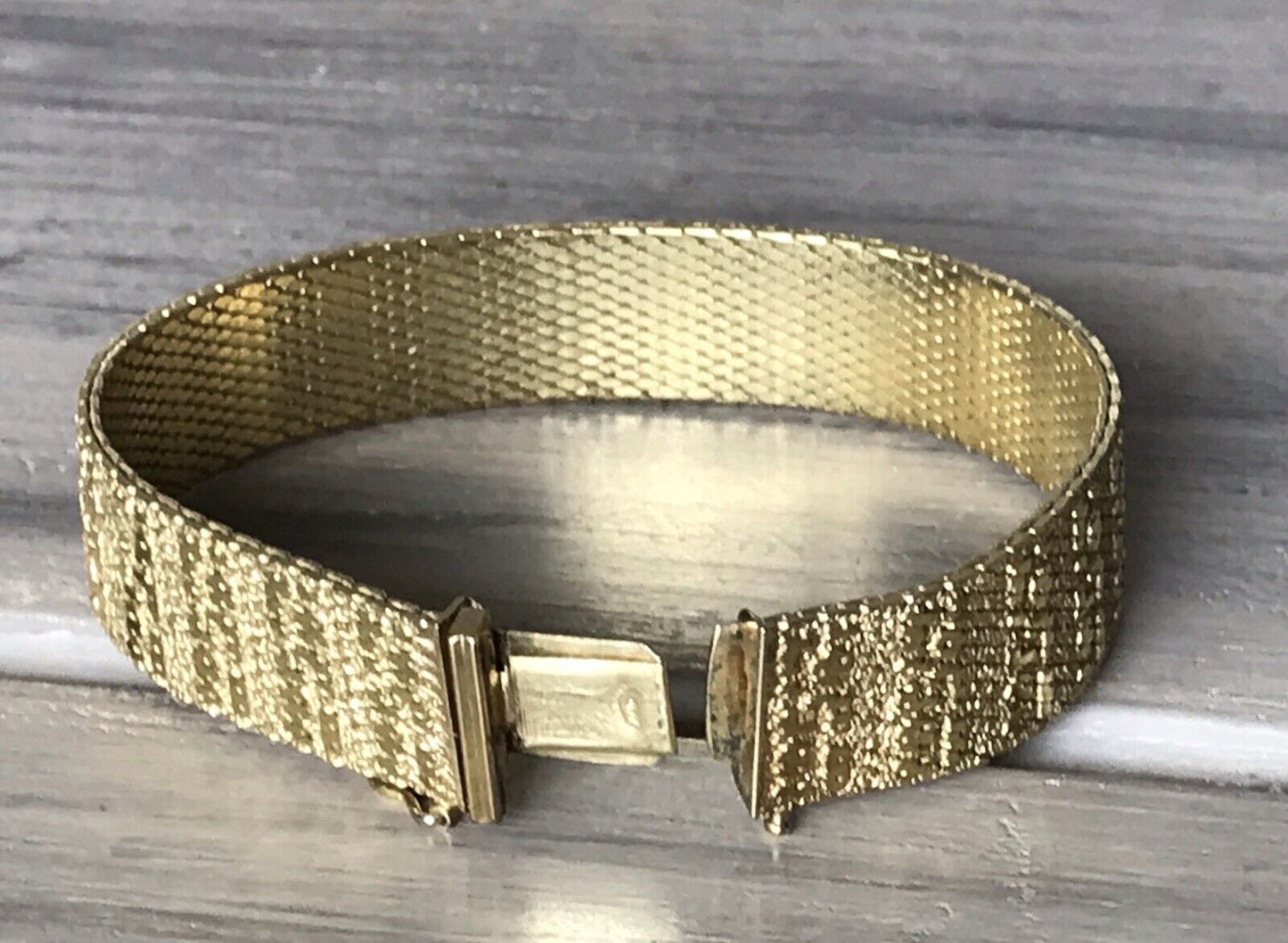 Vintage wunderschönes Teppicharmband Armband vergoldet Amer. Doublè Andreas Daub