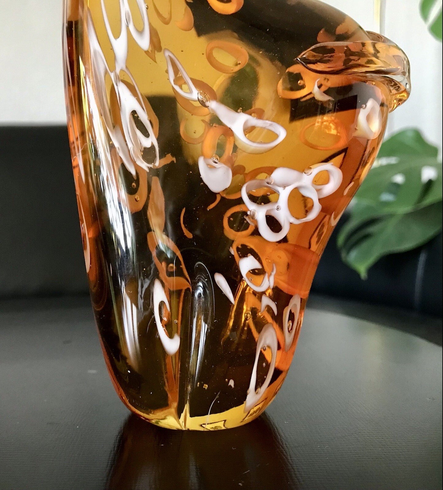 Vintage Murano? 60er Giraffe Figur Skulptur Briefbeschwerer? Glas mundgeblasen