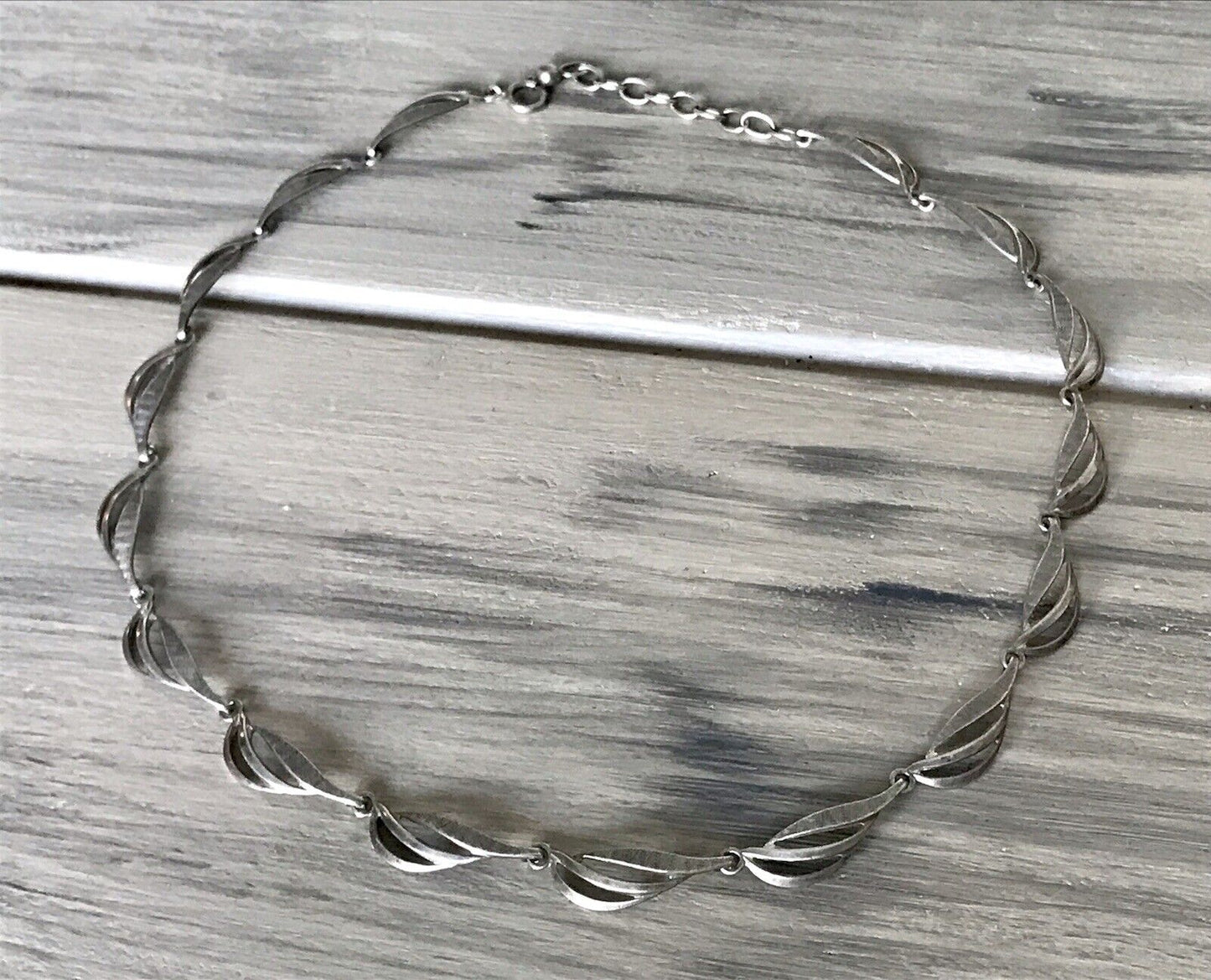 Alt Vintage Edel 800 Silber Collier Halskette
