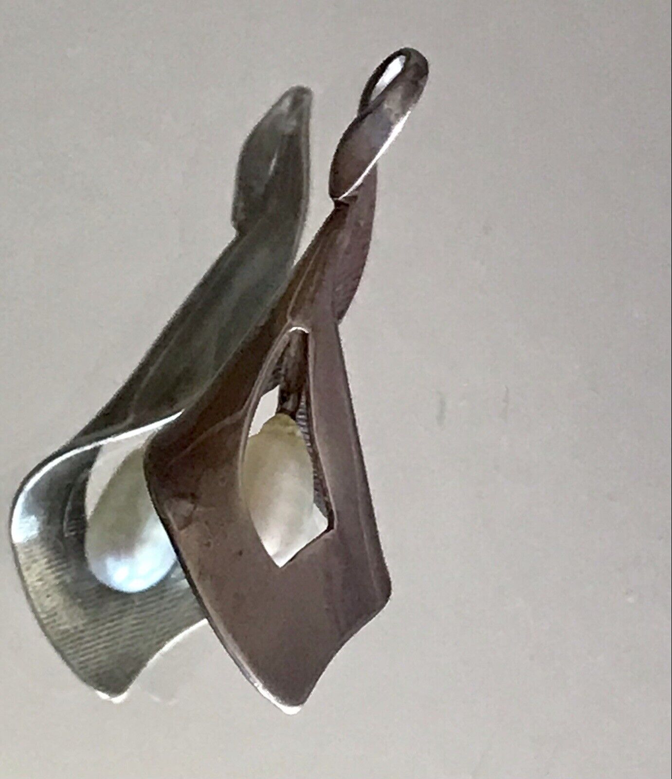 Antik Jugendstil Anhänger Kettenanhänger Silber Perle SO SCHÖN!