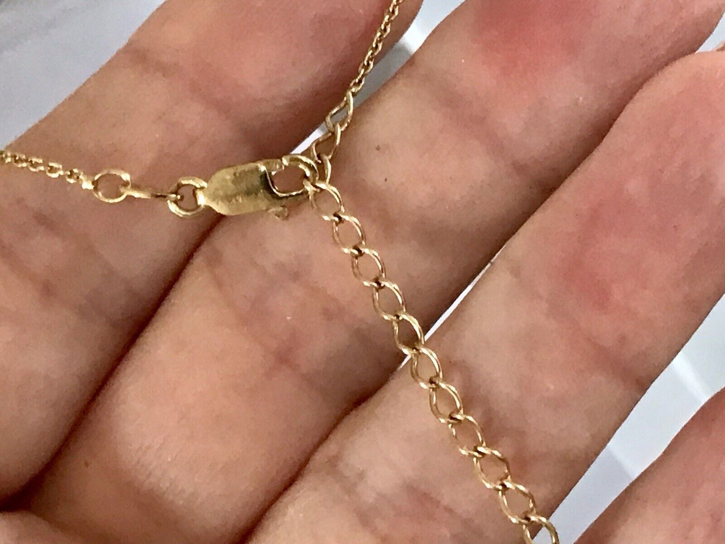 vergoldete 925 Silber Halskette mit vergoldetem Herz Rose Anhänger gold Farbe
