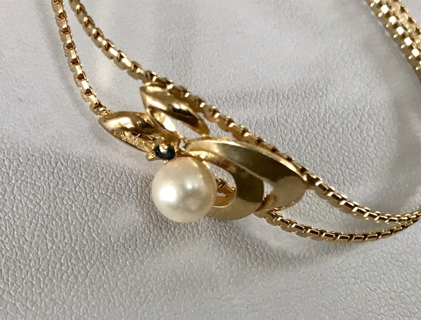 Vintage Set 835 Silber vergoldet Schmuck Kette Halskette Collier & Armband
