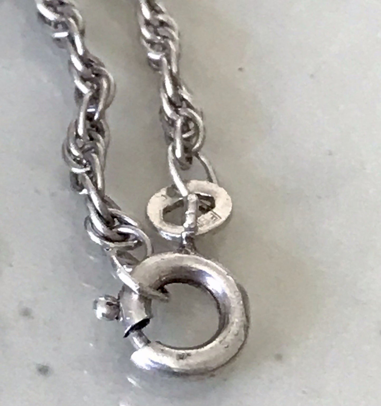 Antik ? Vintage Edel Halskette 925 Anhänger Kettenanhänger Silber 835 Rubin?