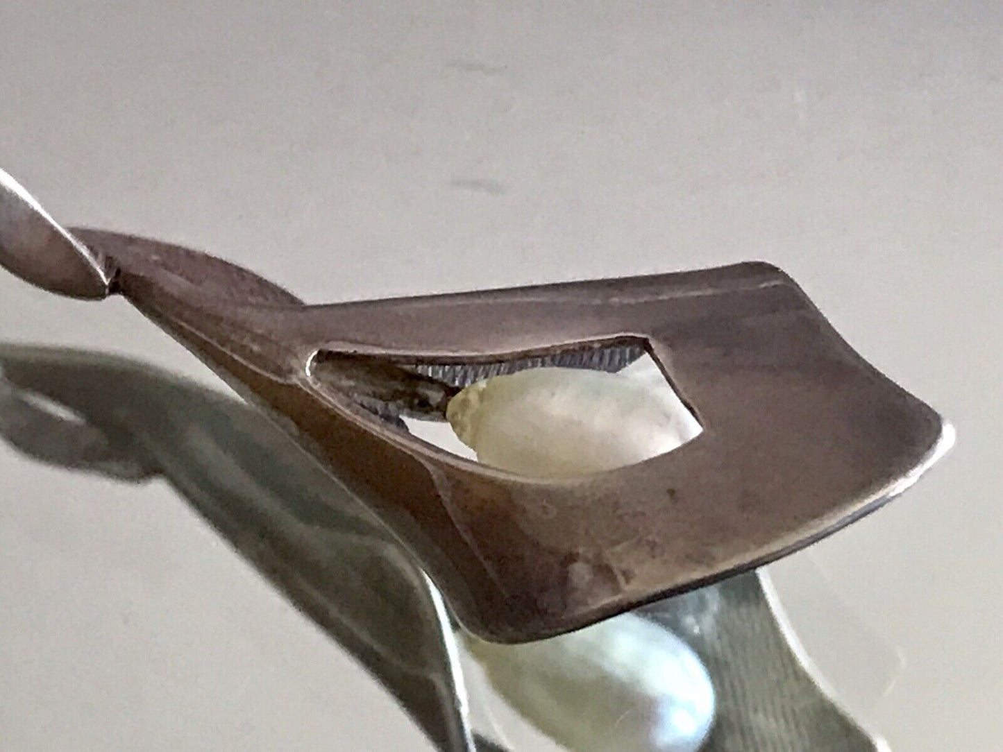 Antik Jugendstil Anhänger Kettenanhänger Silber Perle SO SCHÖN!