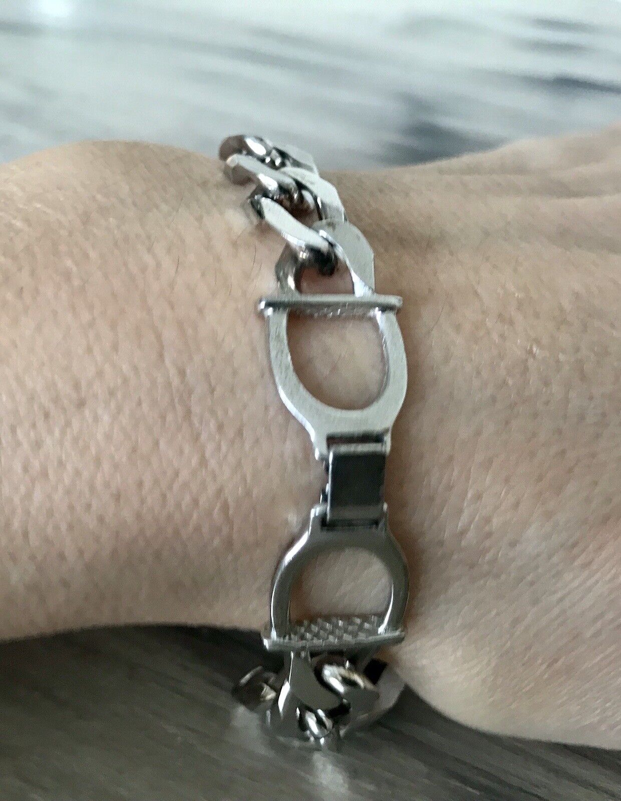 Unisex Herren Damen Armband Silber Schmuck Vintage 25g massiv
