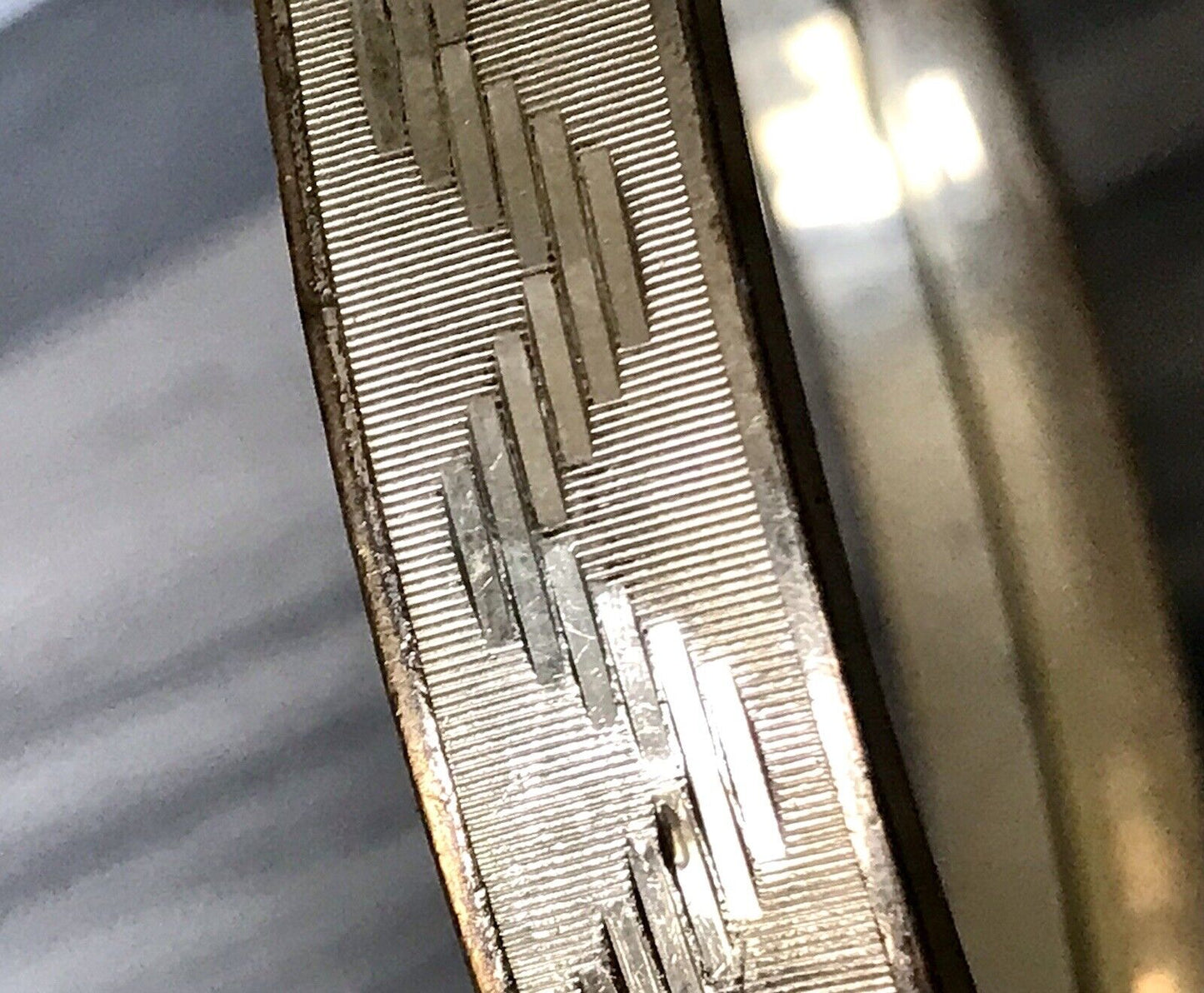 Antik Vintage Armband Armreif Klapp- Armspange Amerik. Doublè vergoldet gold